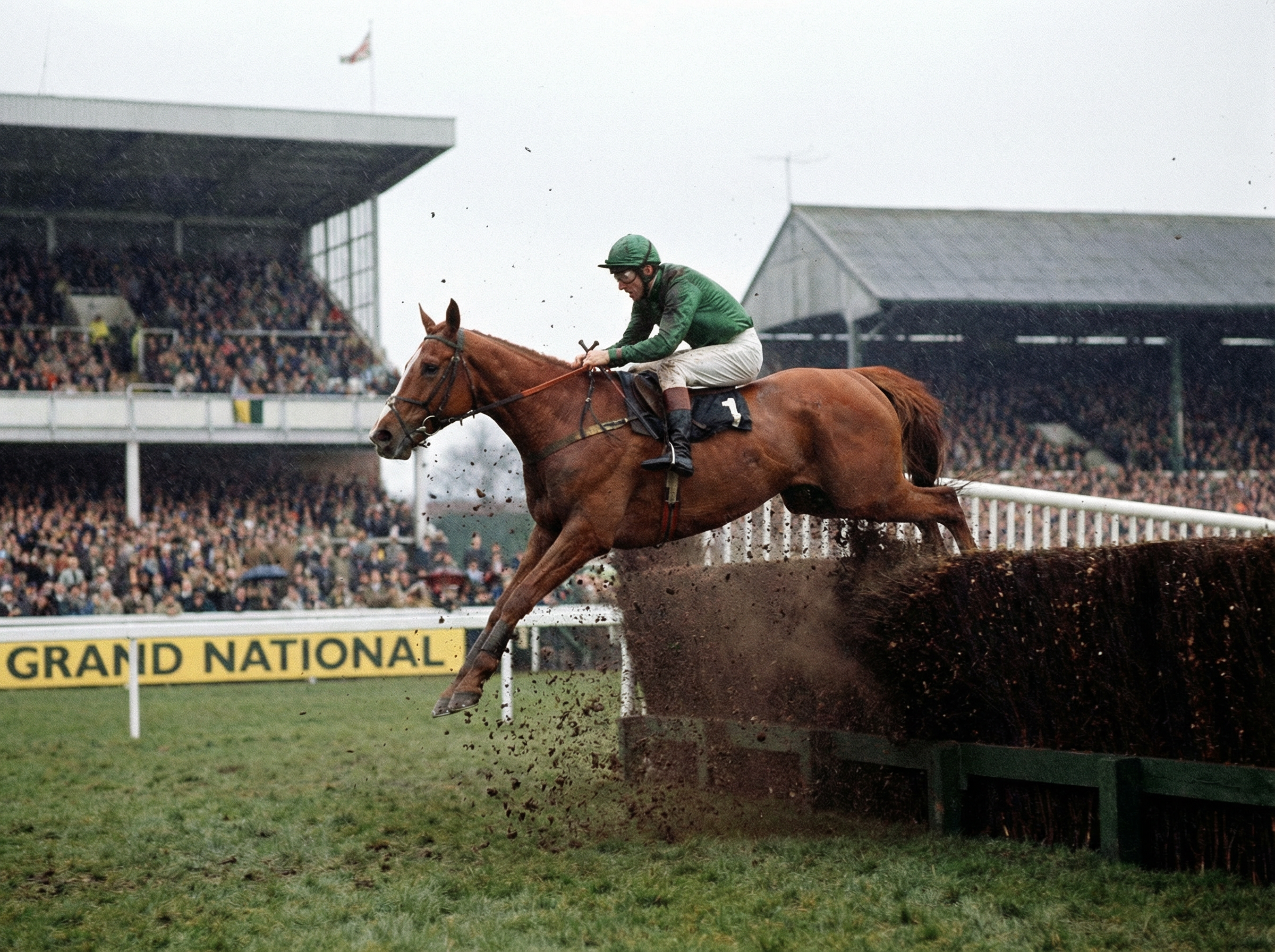 皇冠娱乐 - 红朗姆赢得英国国家障碍大赛